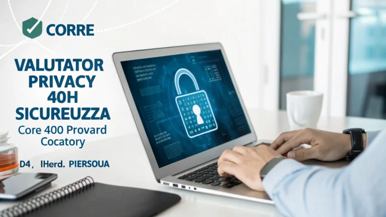 VALUTATORE PRIVACY (40h)